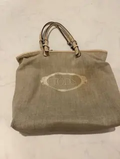 TOD'S ベージュ ショルダーバッグ