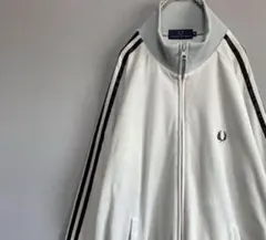 激レア⭐︎美品　フレッドペリー　トラックジャケット　ベロア　刺繍ロゴ