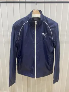 PUMA ネイビー フルジップジャケット　Mサイズ