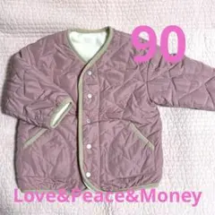 【美品】Love&Peace&Money リバーシブルアウター