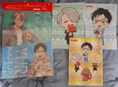 ユーリ!!! on ICE クリアファイル 4枚 まとめ売り