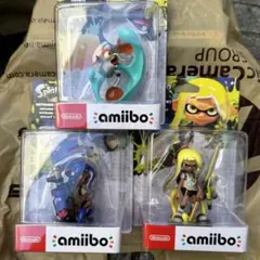 新品未開封 スプラトゥーン3 amiibo トリプルセット（3点セット）