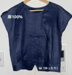 レディース 麻100%のトップス（日本製）のサムネイル