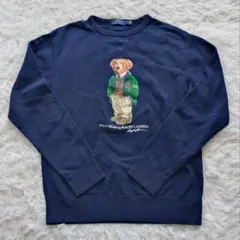 美品 ポロ ラルフローレン スウェット ポロベア 長袖 近年タグ