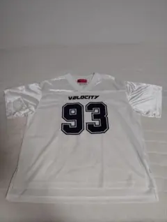 repipi armario メッシュナンバリングTシャツ ホワイト M