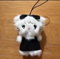 mikko BLACK　RIBBON マスコット　ぬいぐるみ ムース　ミッコ