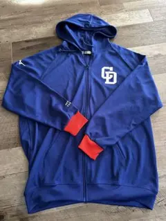 中日ドラゴンズ ファンクラブ フード付きパーカー 【美品】