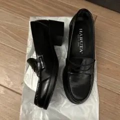 ハルタ　ローファー　ヒールあり24cm