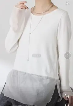 COLLAGE GALLARDAGALANTE C′NOTE/ 裾シアーロンT