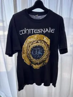 ヴィンテージ　 ホワイトスネイク　Tシャツ　 サイズＬ 状態良好！ ヴィンテージ ホワイトスネイク Tシャツ サイズL 状態良好！ - メルカリ