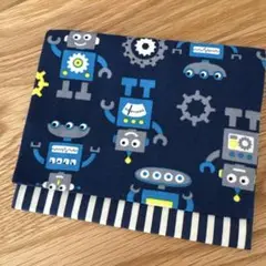 4806【2点100円、3点200円引き】ロボット柄移動ポケット