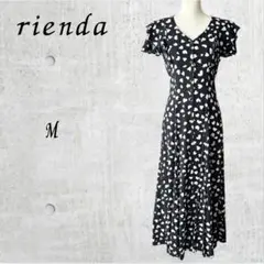 新品⭐︎rienda フレアスリーブワンピース - メルカリ