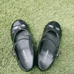 COMME CA ISM ブラック フォーマルシューズ 19.0cm