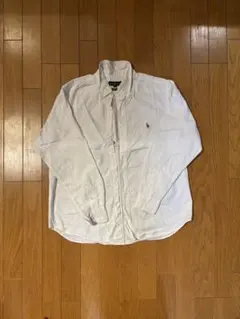 Ralph Lauren The Big Oxford ホワイト長袖シャツ