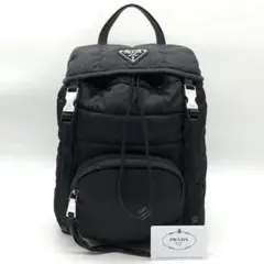 ✨近年・極美品✨プラダ バックパック 三角ロゴ テスートボンバー 1BZ002