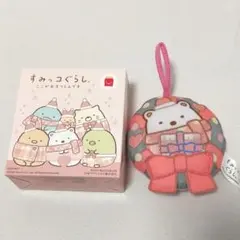 すみっコぐらし　しろくま　ハッピーセット　メッセージカード付きマスコット