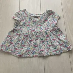 GAP 花柄　Tシャツ サイズ90 女の子　ギャップベビーのサムネイル