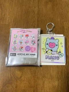 BT21トレーディングアクリルキーホルダー★MANG★