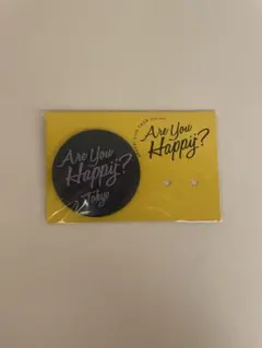 嵐 Are You Happy? 会場限定 缶バッジセット 東京 紫