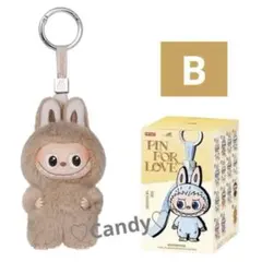 ラブブ イニシャル Bぬいぐるみ アルファベット Labubu 【正規品】㊼