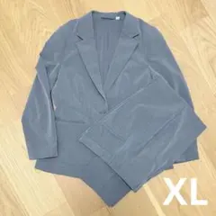 GU　ウォッシャブルテーラードジャケット・パンツセット