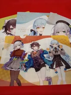 セブンイレブン　ホロライブ BIG3　クリアファイル4種類2セット計8枚