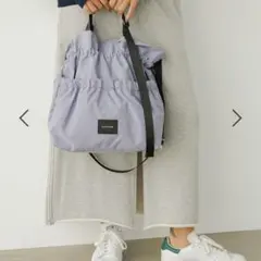 BAYFLOW 軽量で大容量　A4サイズ収納可　3WAY撥水アジャスタートート