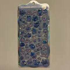 【正規品】ボンボンドロップシール　churukira オーロラ　ブルーちゅるきら