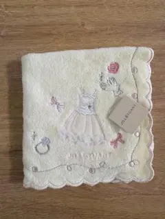 未使用品　JILL STUART 刺繍タオルハンカチ
