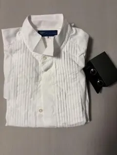 【挙式セット】MIRRORMIRROR ウィングカラーシャツS／カフリンクス