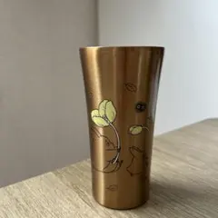 ステンレスタンブラー 400ml トトロ　ゴールド　Skater スケーター