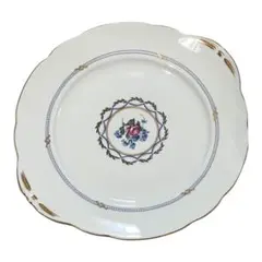 ROYAL LIMOGES パレ・ロワイヤル 大皿 29cm 花柄 金彩 箱付き