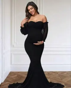 マタニティドレス　ウエディング　オフショルワンピース　小物まとめ売り