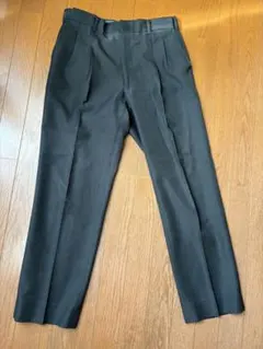 メンズ　スラックス　パンツ　ズボン　グレー　ウエストアジャスター付 股下71