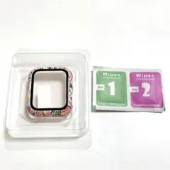 Apple Watchケース　花柄　全面保護　可愛い　おしゃれ　カバー　未使用