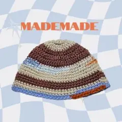 Handmade マーブルカラービーニー クラッシャーハット　送料無料