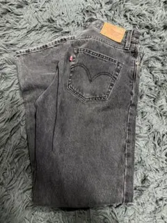 Levi's 501 グレー ストレートデニム W25 L30