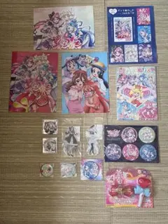 キミとアイドルプリキュア ポストカード バッジ おもちゃ　まとめ売り