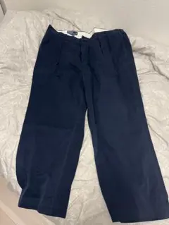 Polo by Ralph Lauren ワイドレッグクロップパンツネイビー
