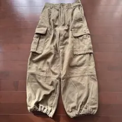 カーキ ワークパンツ
