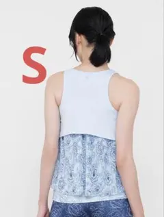 SUKALA】新品未使用 ドローイングフラワーショートタンクトップ M