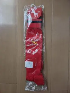 プーマ PUMA サッカーソックス レッド X ゴールド
