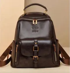 残り1点⚠️ZARAジャンル 海外ブランド 上品 高見え大容量リュック 茶色