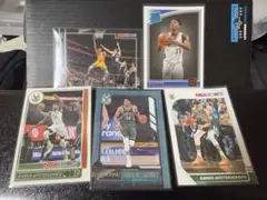 Giannis Antetokounmpo NBAカード 4枚セット