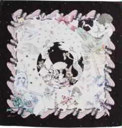 KIMONOanne./宇野亞喜良 Ribbon&Girl/特大判縮緬ふろしき