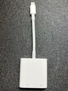 Apple純正 Lightning - USB 3カメラアダプター