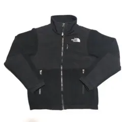 130ノースフェイス子供黒デナリフリースジャケット