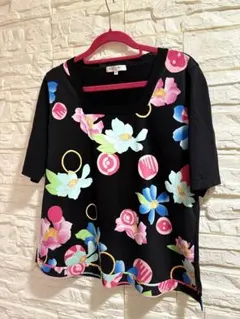 LEONARDSPORTS 花柄 七分袖 チュニック サイズ42 - メルカリ