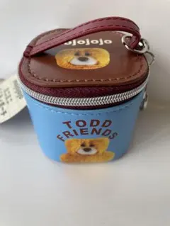 mojojojoモジョジョジョミニミニバニティポーチ　水色