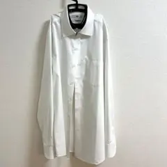 ユニクロ　スーパーノンアイロンスリムフィットシャツ　ホワイト　XL